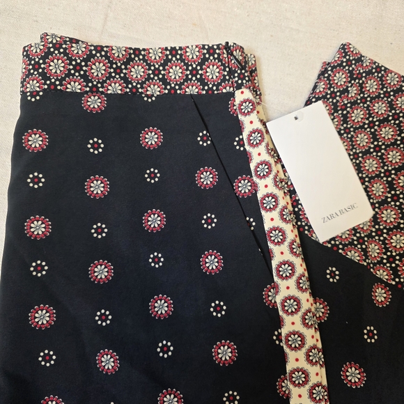 Zara Wide Leg Sleek Silky Trousers. NWT. - Picture 3 of 8